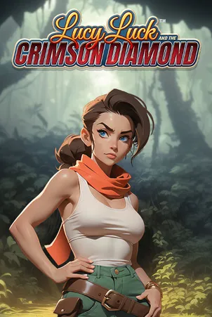 Lucy Luck and the Crimson Diamond online slot at Monzo Casino